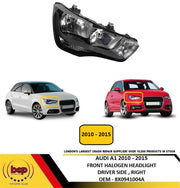 AUDI A1 2010 – 2015 FRONT HEADLIGHT HEAD LAMP O/S DRIVERS RIGHT BRAND NEW